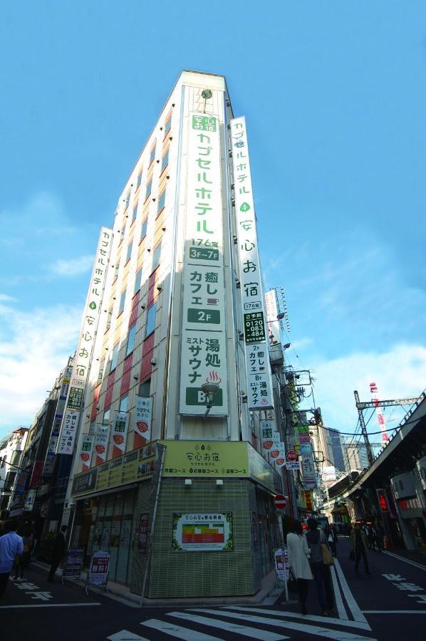 Anshin Oyado Ginza Shinbashi Station-For Men Tokyo Esterno foto